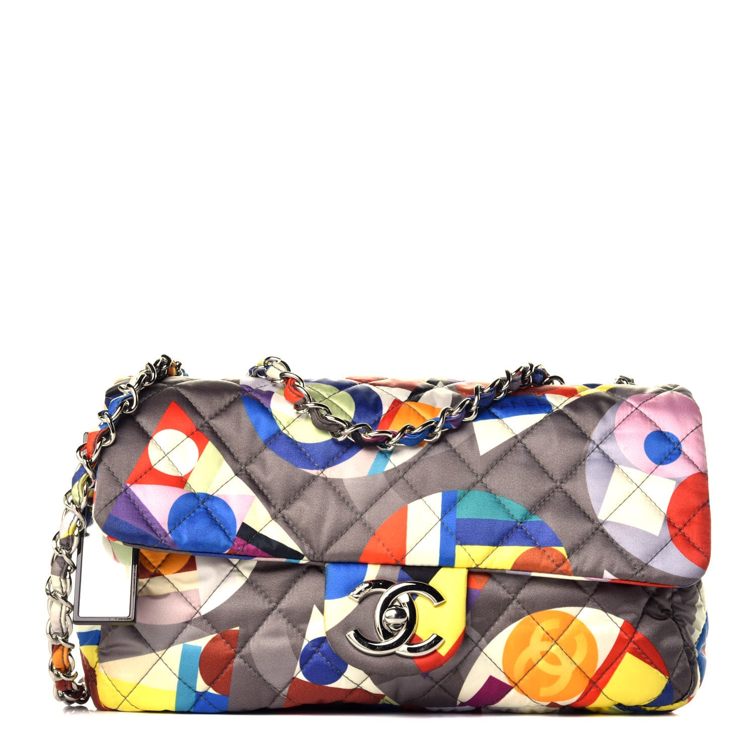 Chanel Nylon Printed Small Coco Color Flap Multicolor 1 of 10