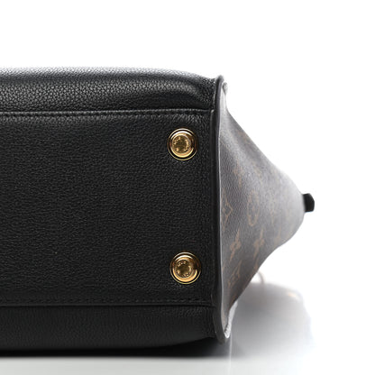 Louis Vuitton Calfskin Monogram On My Side Black 8 of 8