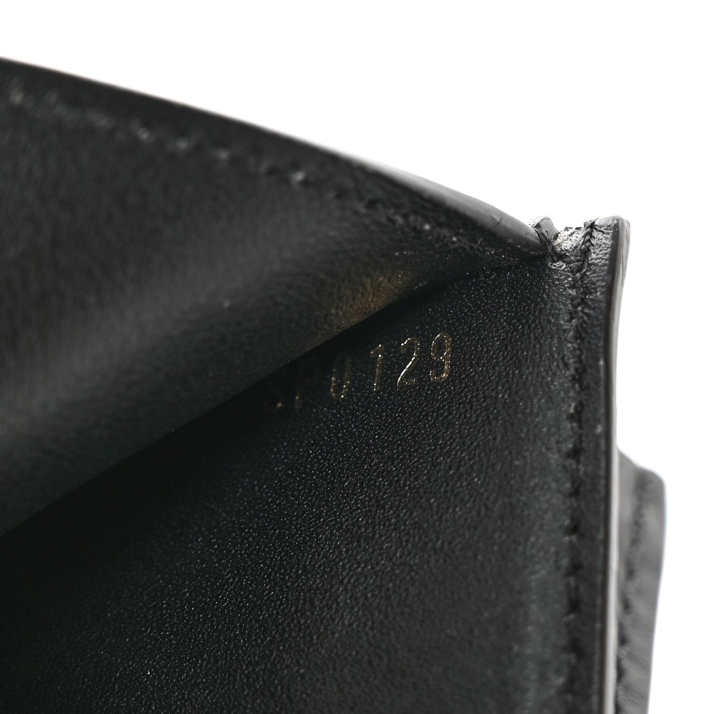 Monogram Flower Lock Compact Wallet Black