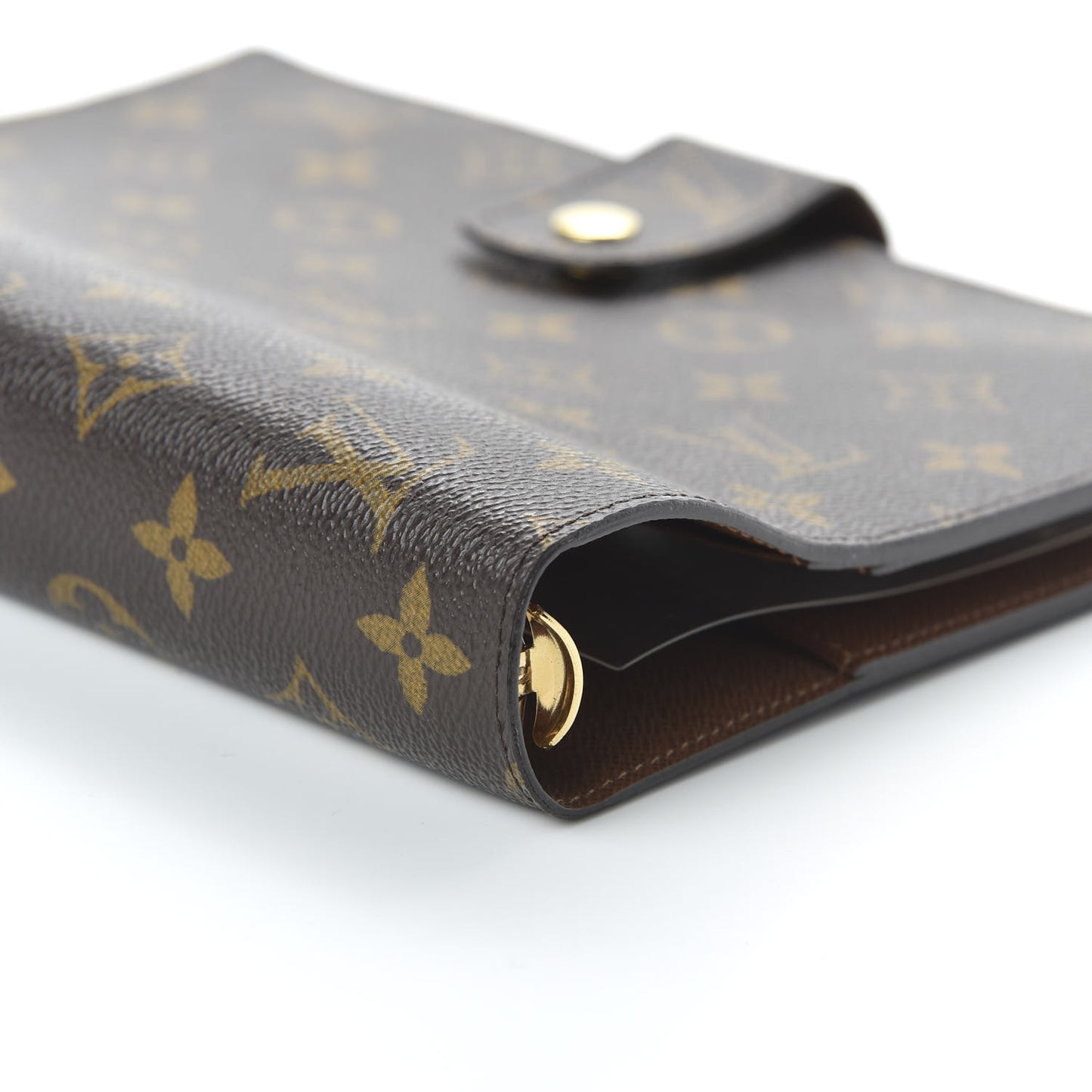 Monogram Large Ring Agenda Cover