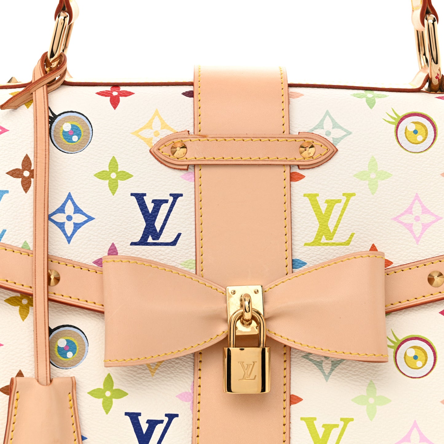 Monogram Multicolor Murakami Eye Love You White