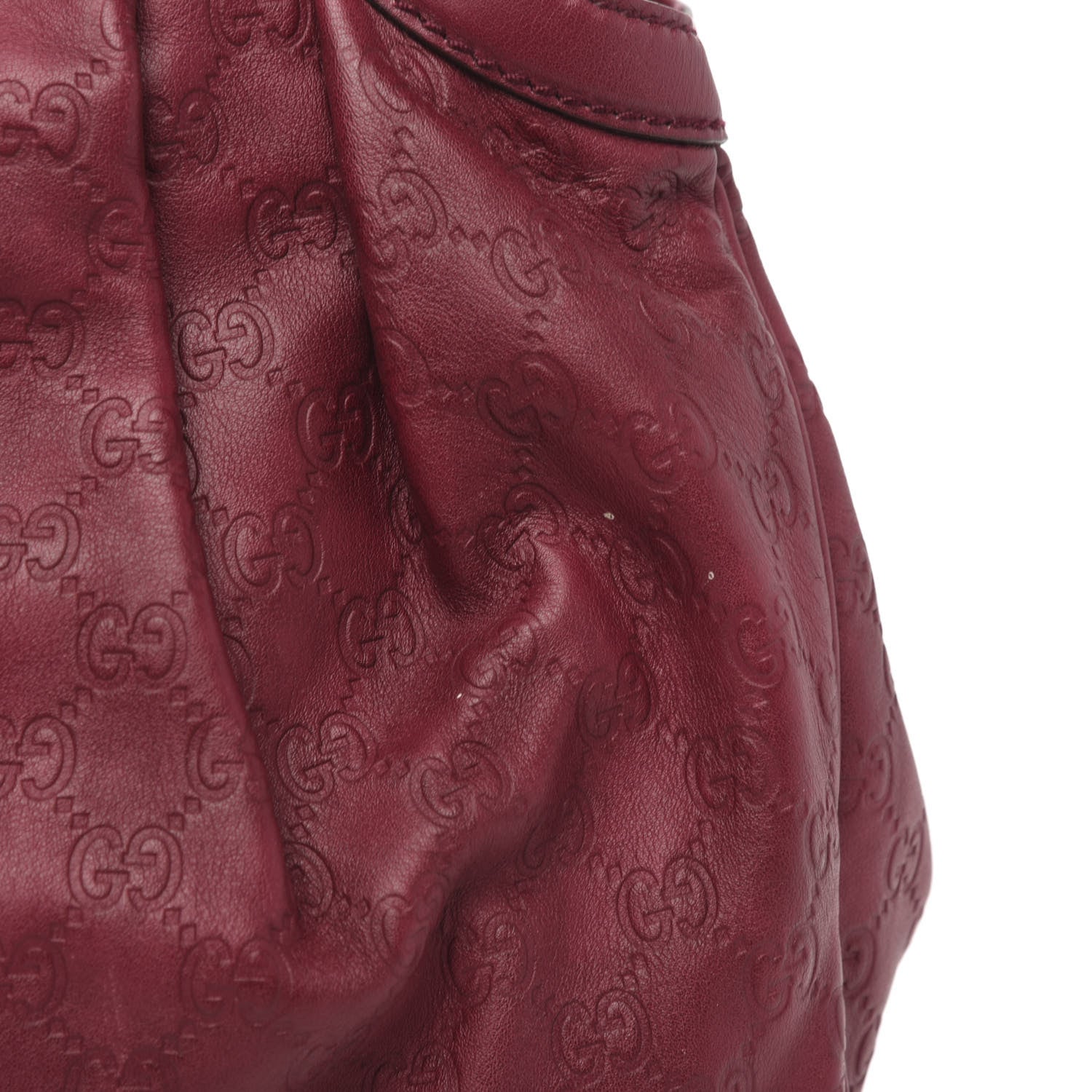 Gucci Guccissima Medium Sukey Tote Raspberry Candy 13 of 14