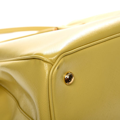 Prada Saffiano Vernice Tote Ananas 16 of 17