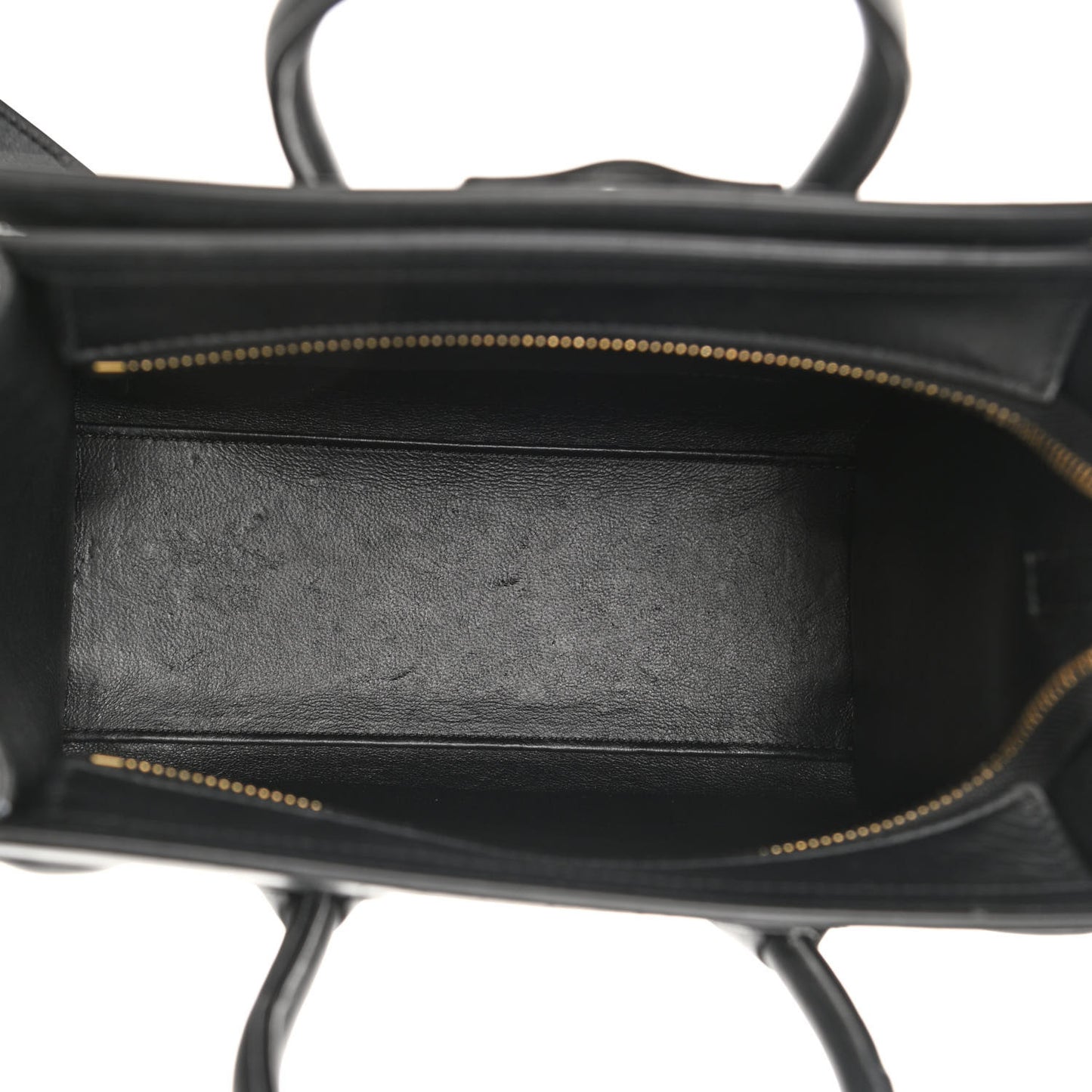 Smooth Calfskin Nano Luggage Black