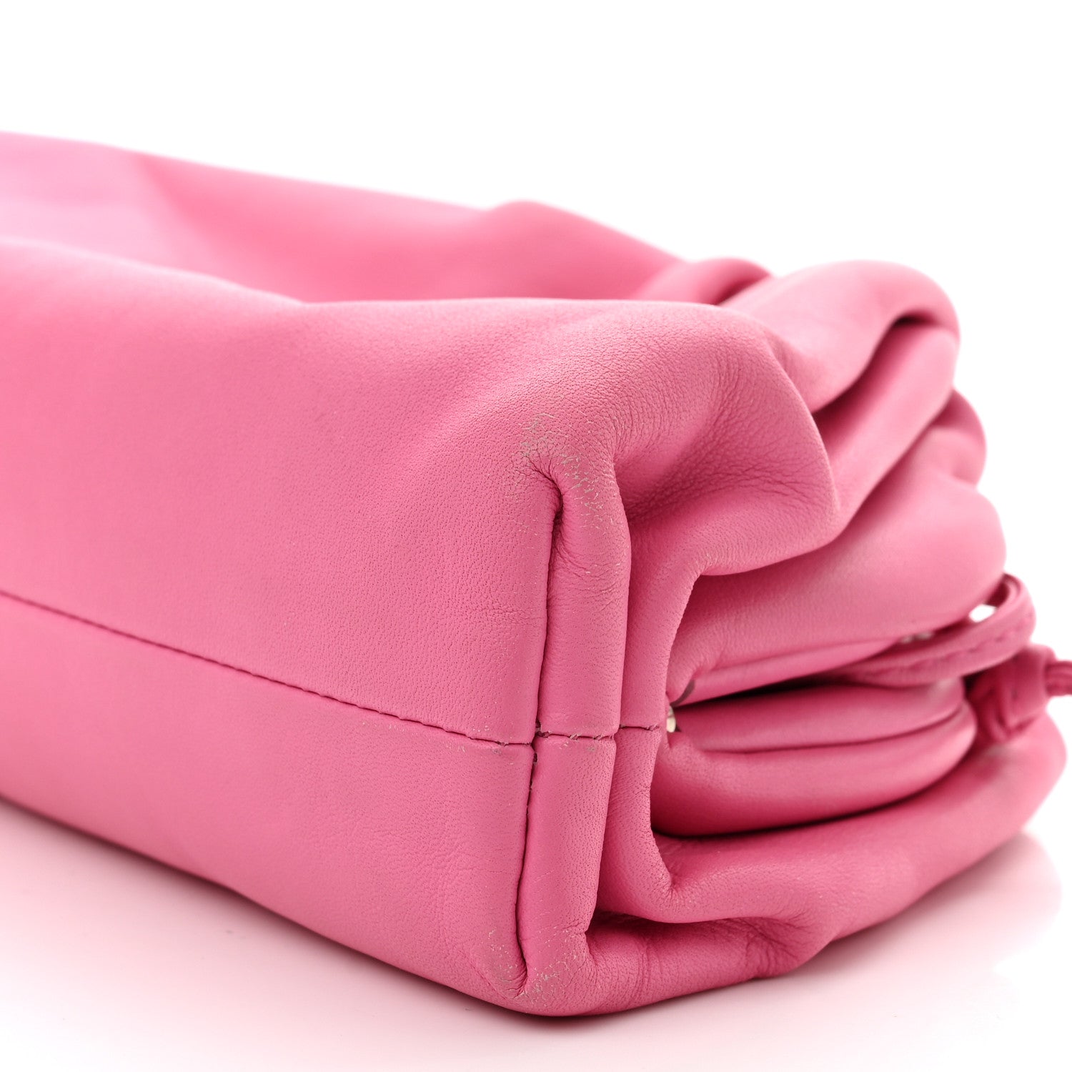 Bottega Veneta Butter Calfskin The Mini Pouch Pink 9 of 11
