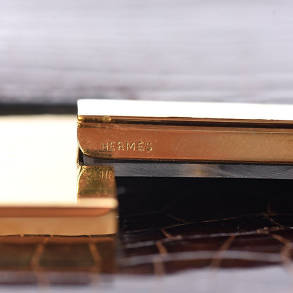 Hermes Shiny Porosus Crocodile Constance 23 Havane 18 of 18