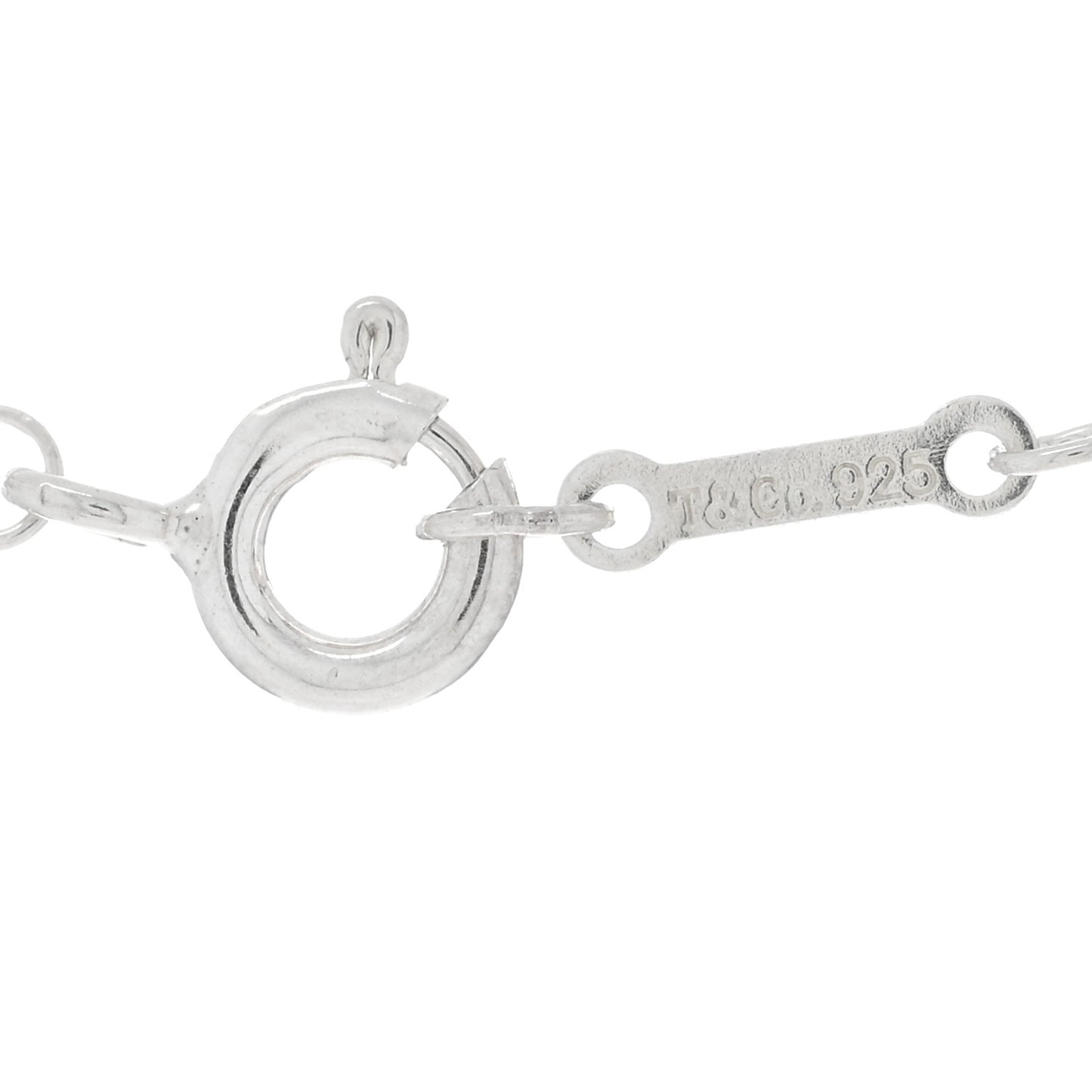 Sterling Silver Mini Paloma Picasso Loving Heart Pendant Necklace