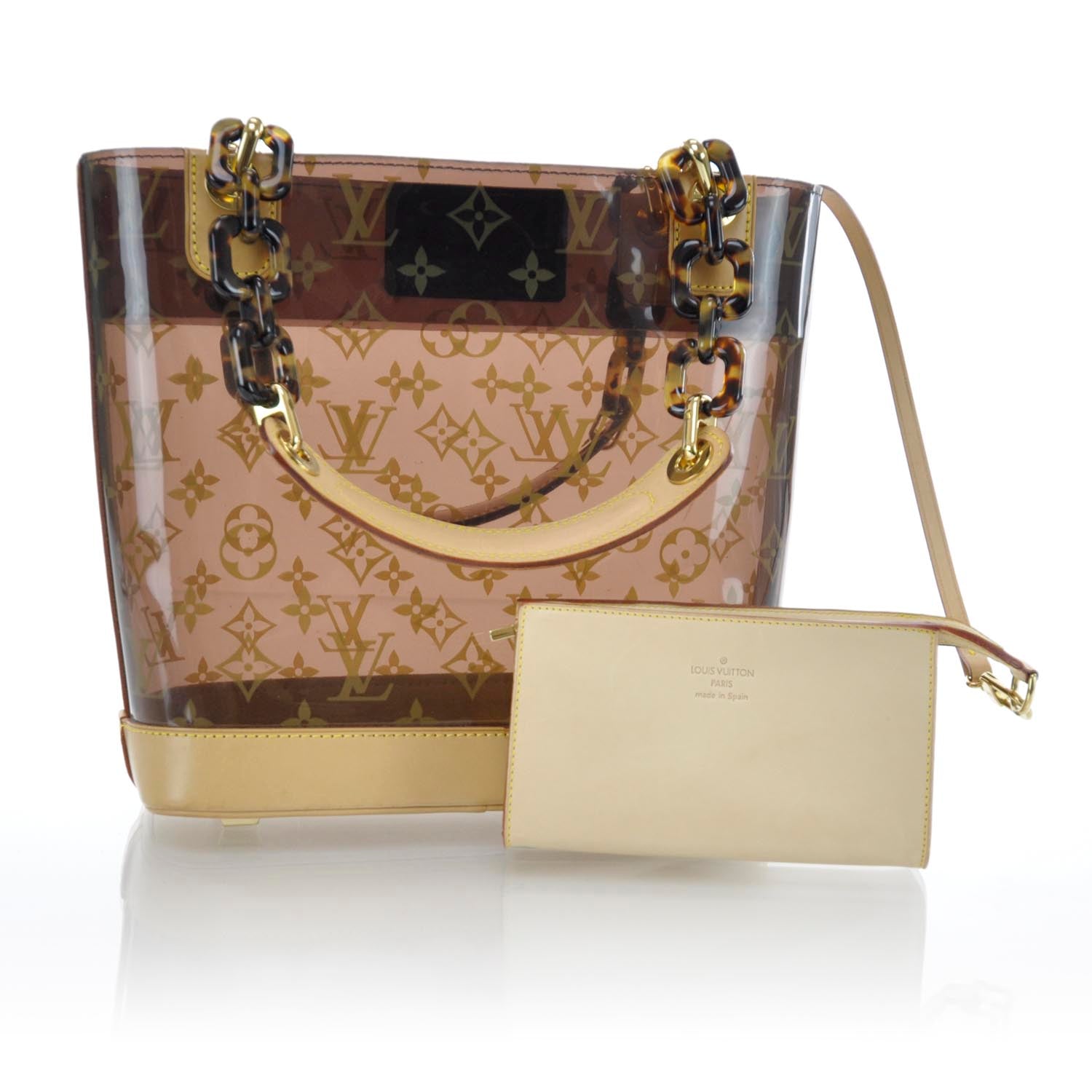 Louis Vuitton Vinyl Cabas Ambre PM 3 of 11