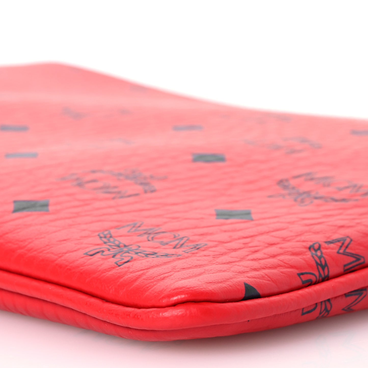 Visetos Medium Crossbody Pouch Ruby Red