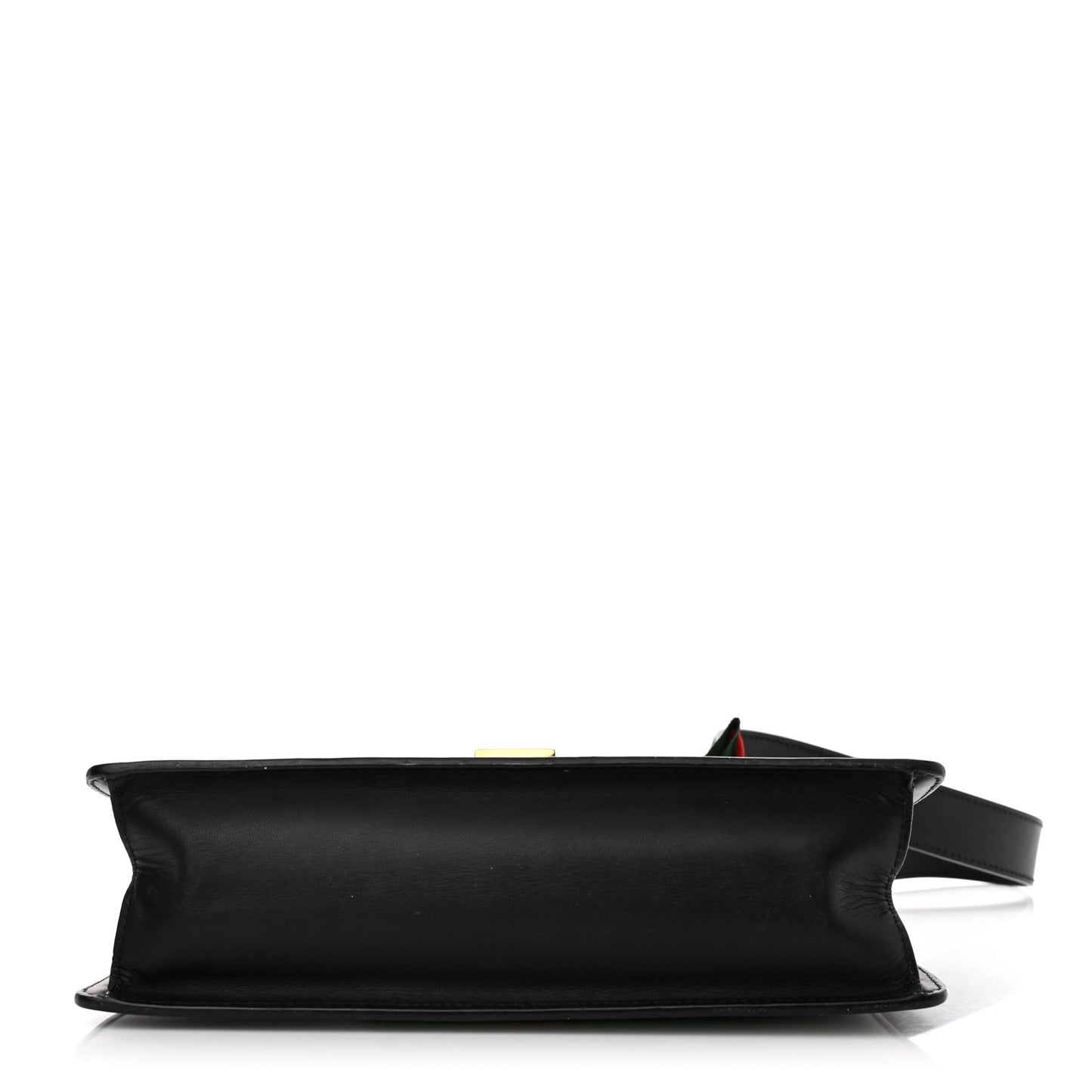 Calfskin Small Sylvie Shoulder Bag Black