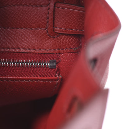 Hermes Epsom Kelly Sellier 32 Rouge Garance 17 of 27