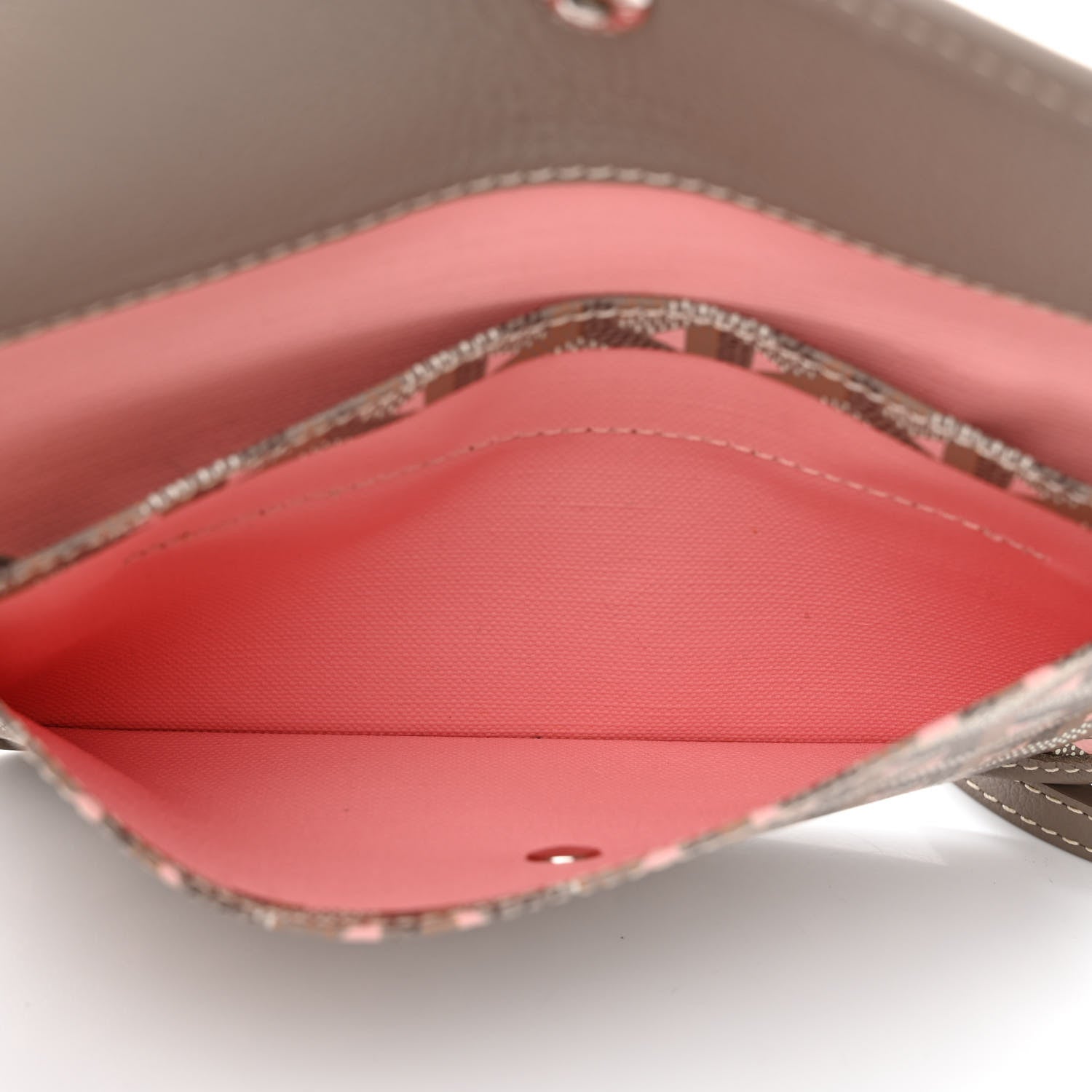 Goyard Goyardine Saint Louis Claire Voie PM Grege Powder Pink 7 of 12