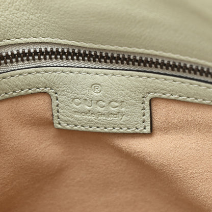 Gucci Softy Wonka Textured Dollar Calfskin Small Diana Shoulder Bag Pale Green 6 of 10