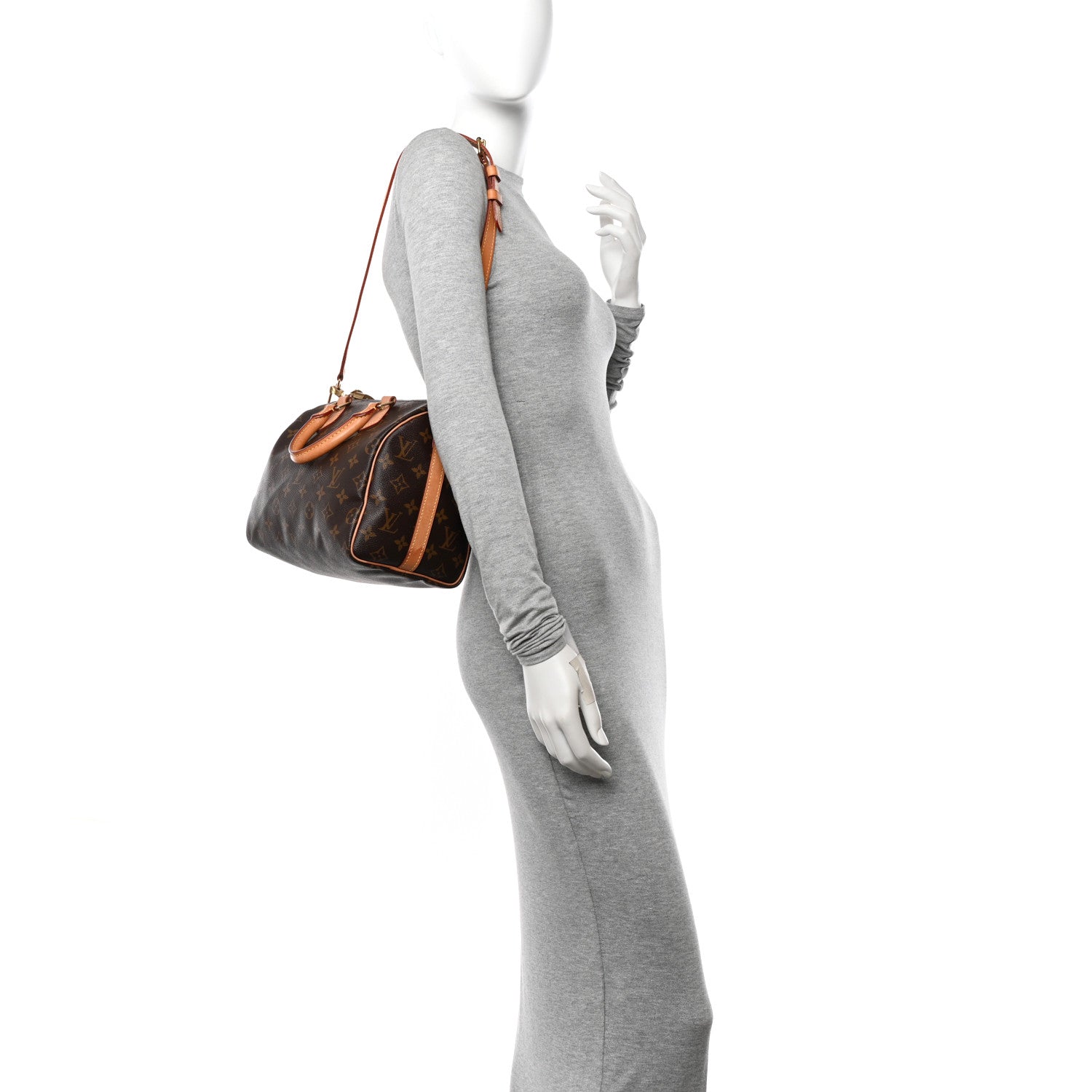 Louis Vuitton Monogram Speedy Bandouliere 25 2 of 12