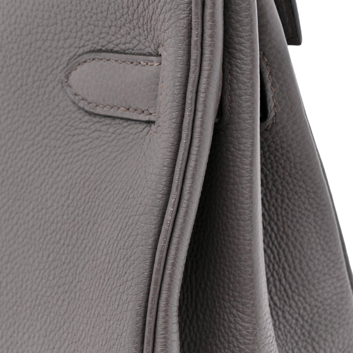 Hermes Togo Kelly Retourne 35 Etain 15 of 17