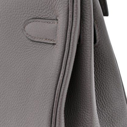 Hermes Togo Kelly Retourne 35 Etain 15 of 17