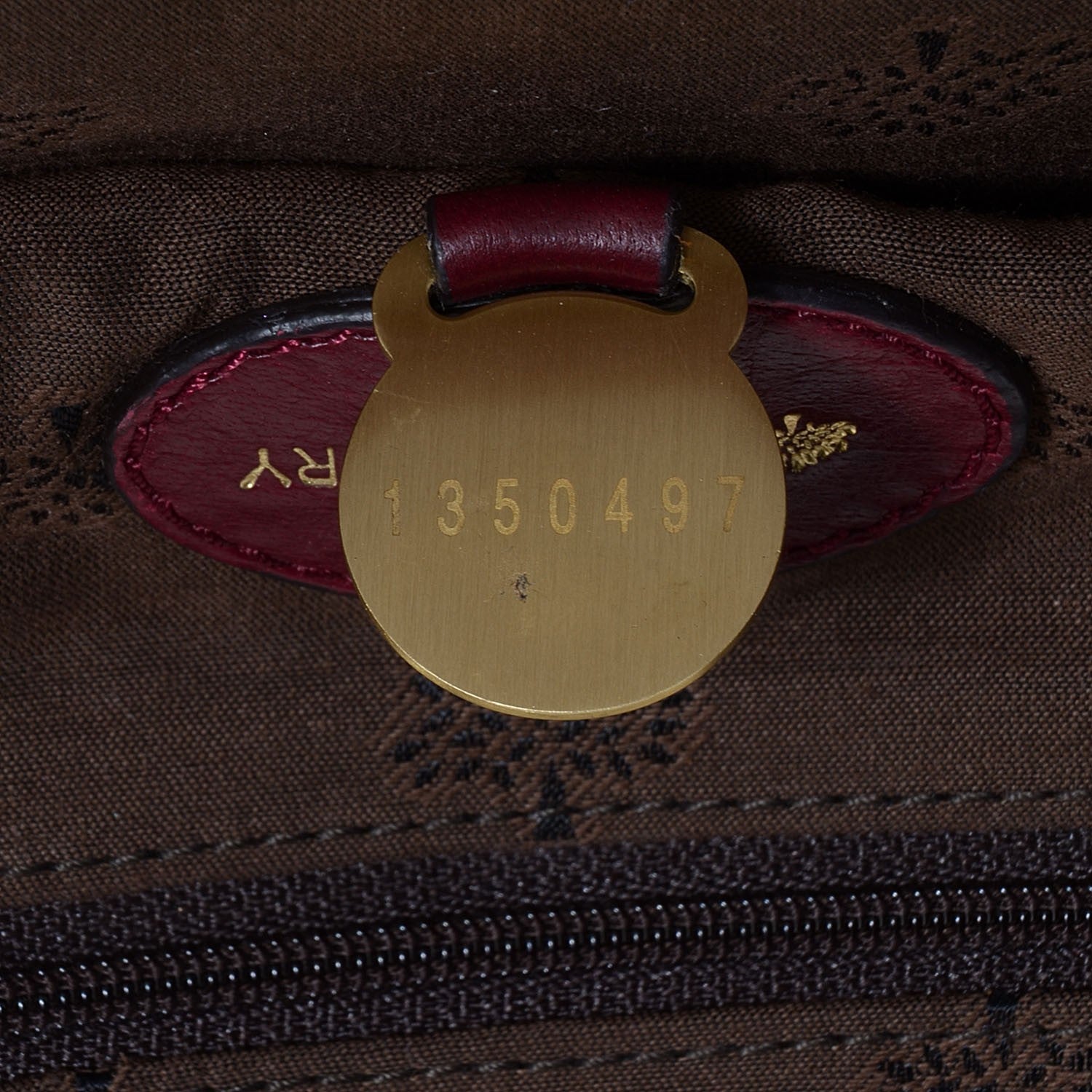 Mulberry Soft Buffalo Leather Oversized Alexa Conker 8 of 12