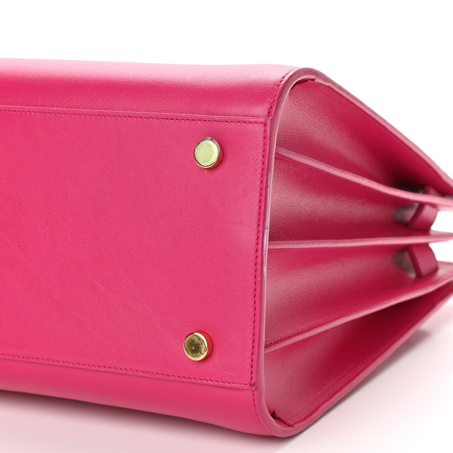 Calfskin Small Sac De Jour Lipstick Fuchsia