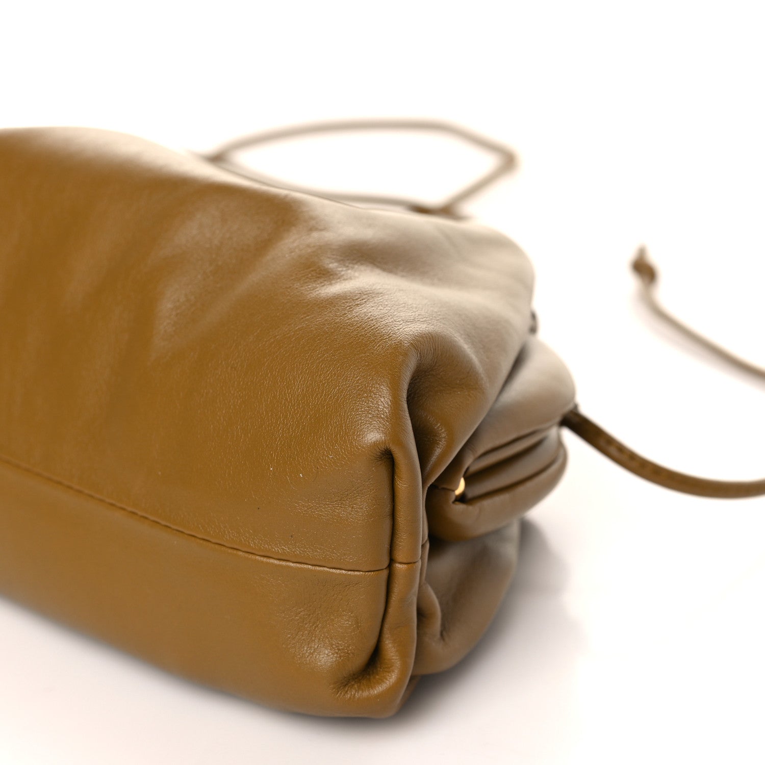 Bottega Veneta Butter Calfskin The Mini Pouch Cammello 9 of 9