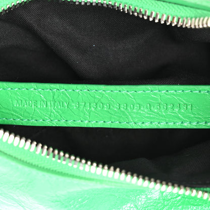 Balenciaga Agneau Arena Le Cagole Shoulder Bag XS Vivid Green 8 of 11