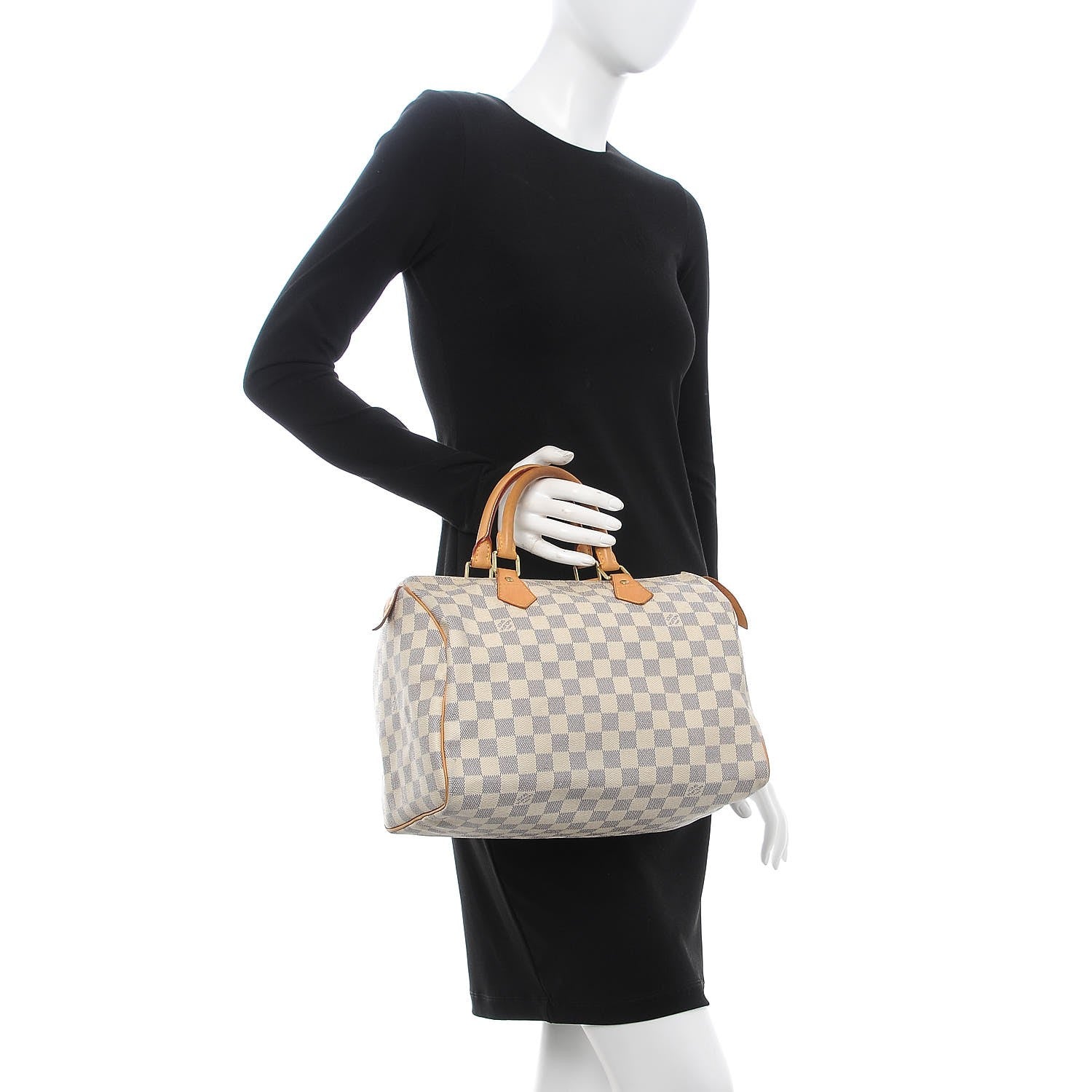 Louis Vuitton Damier Azur Speedy 30 2 of 14