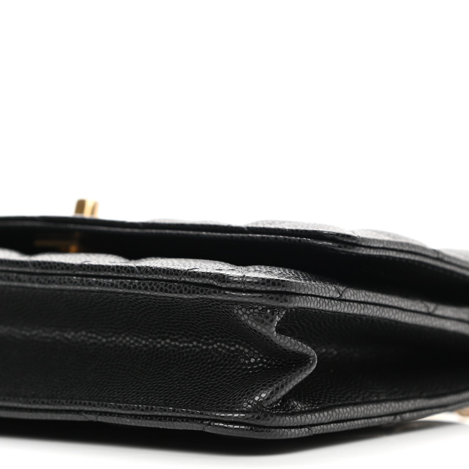 Chanel Caviar Quilted Twist Your Buttons Wallet On Chain WOC Black 11 of 12