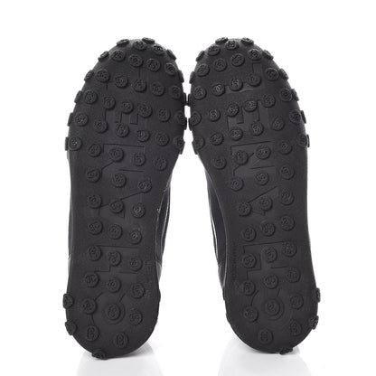 Chanel Calfskin Mesh Lycra Sneakers 39 Black 5 of 8