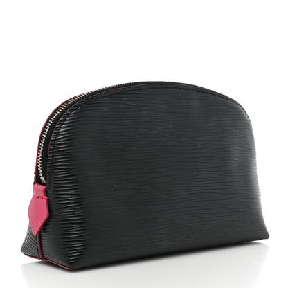 Louis Vuitton Epi Cosmetic Pouch Black Pink 3 of 13