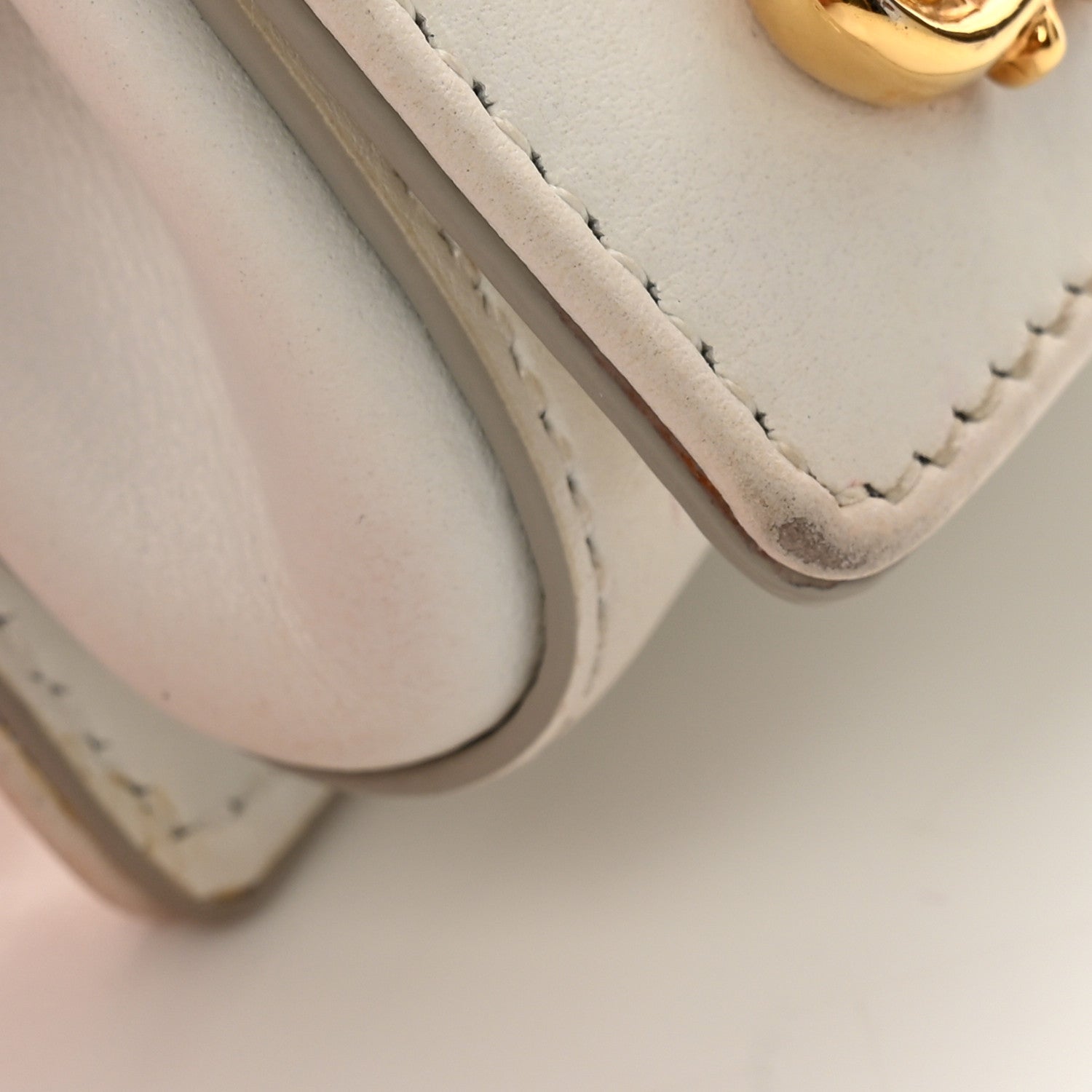 Dolce & Gabbana Calfskin Micro DG Girls Shoulder Bag White 10 of 13