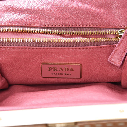 Prada Soft Calf Tassel Chain Bag Naturale 6 of 9