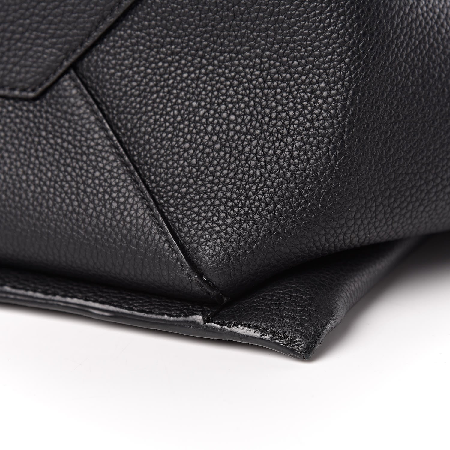 Celine Baby Grained Calfskin Small Tri-Fold Bag Black 11 of 12