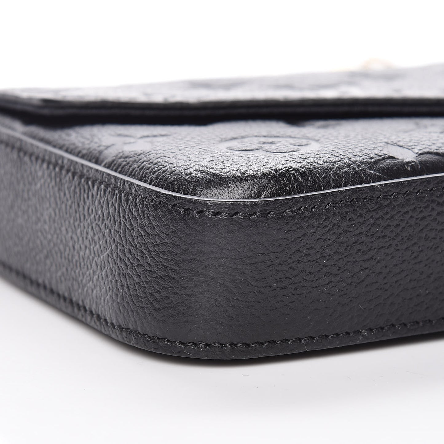 Empreinte Pochette Felicie Chain Wallet Black