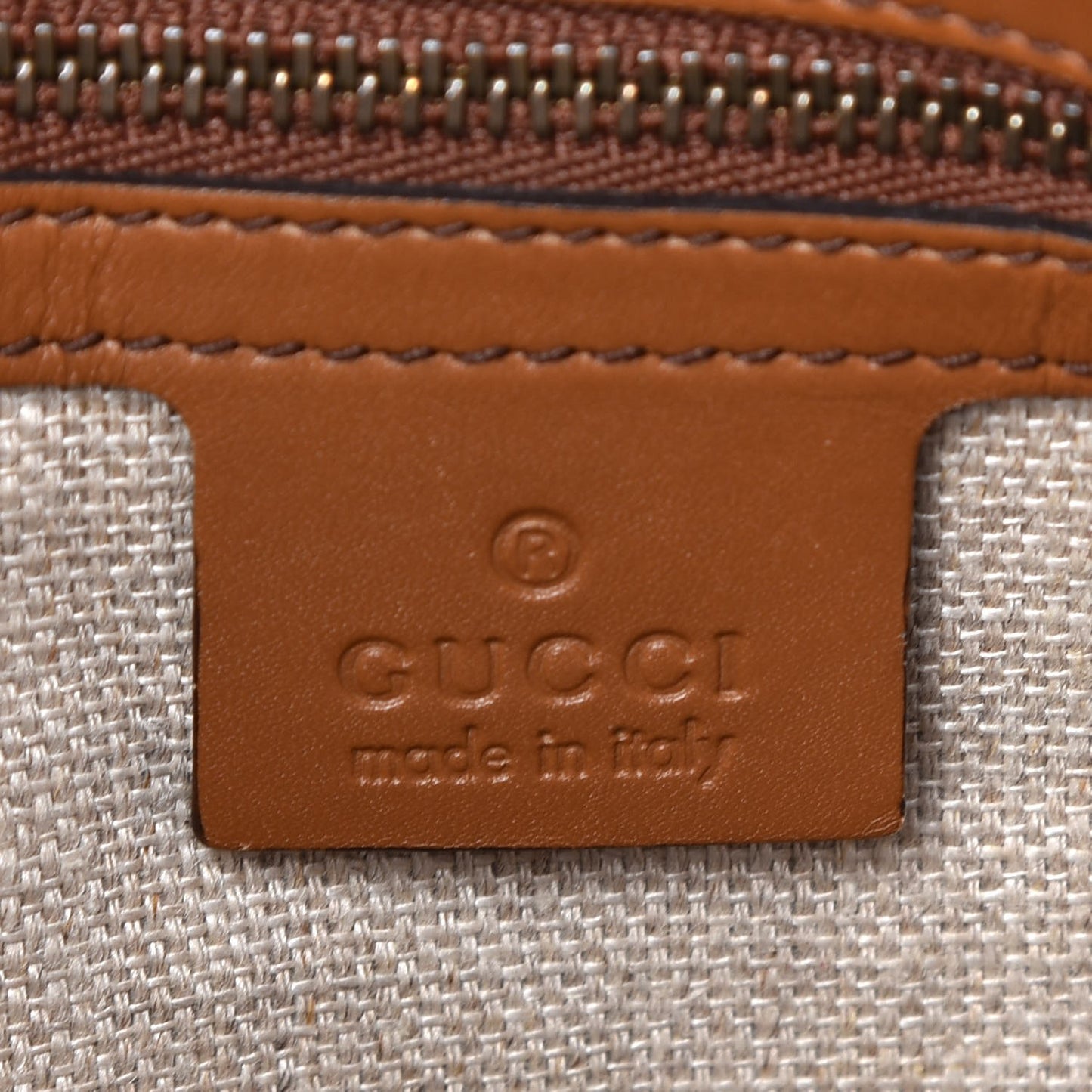 Soft Calfskin Small Jackie Bucket Bag Brown