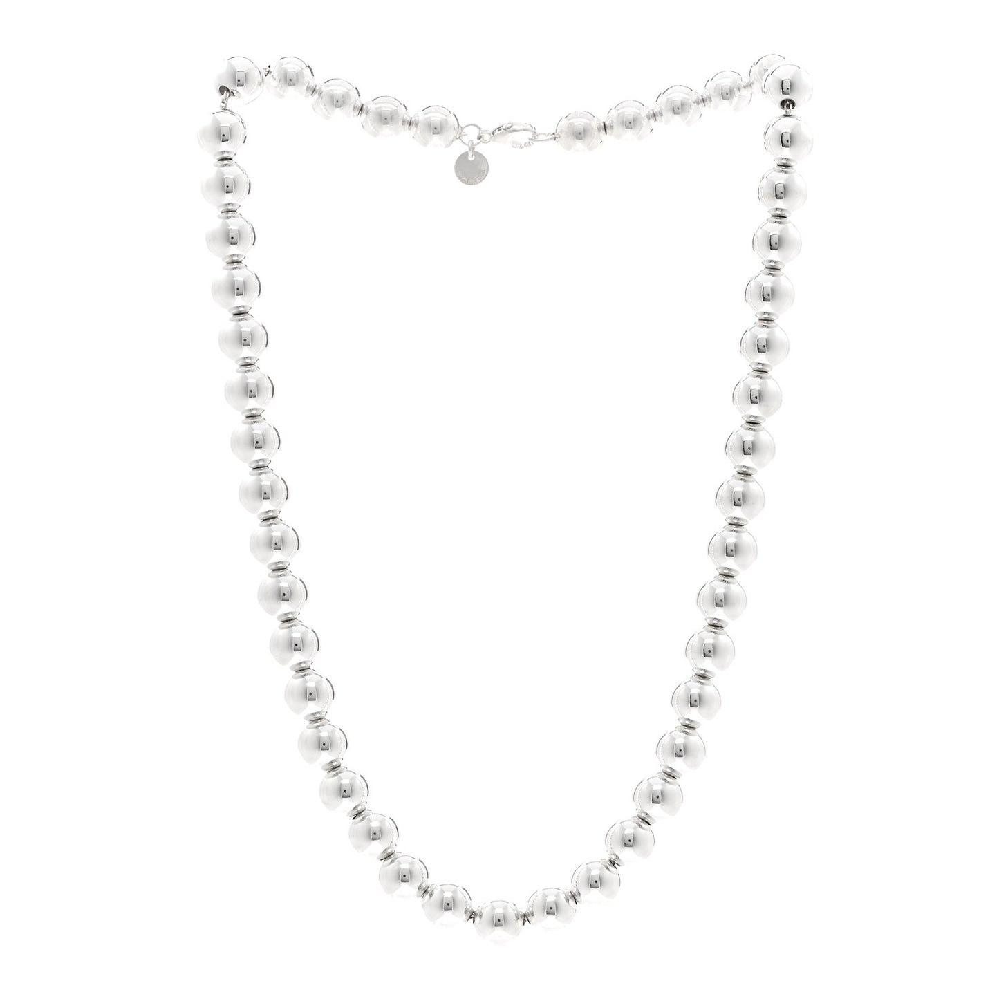 Sterling Silver 10mm Hardwear Ball Necklace