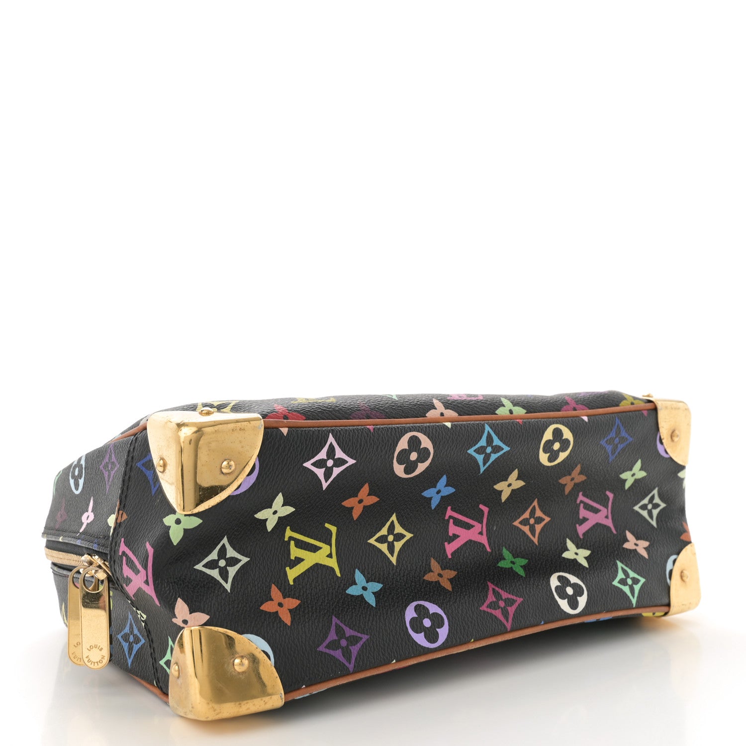 Louis Vuitton Monogram Multicolor Trouville Black 4 of 12