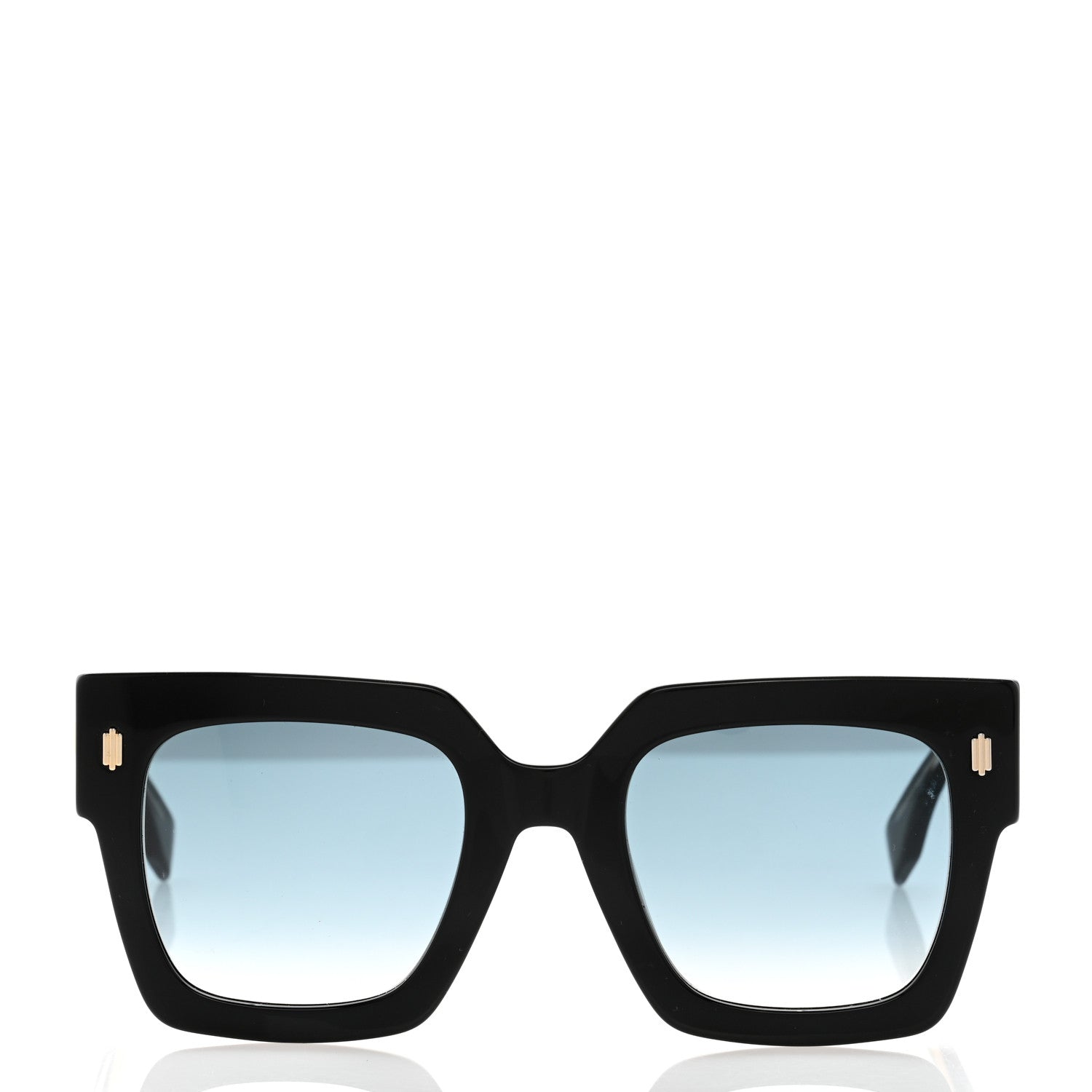 Fendi Acetate Fendi Roma Sunglasses FF 0457/G/S Black Blue 2 of 7