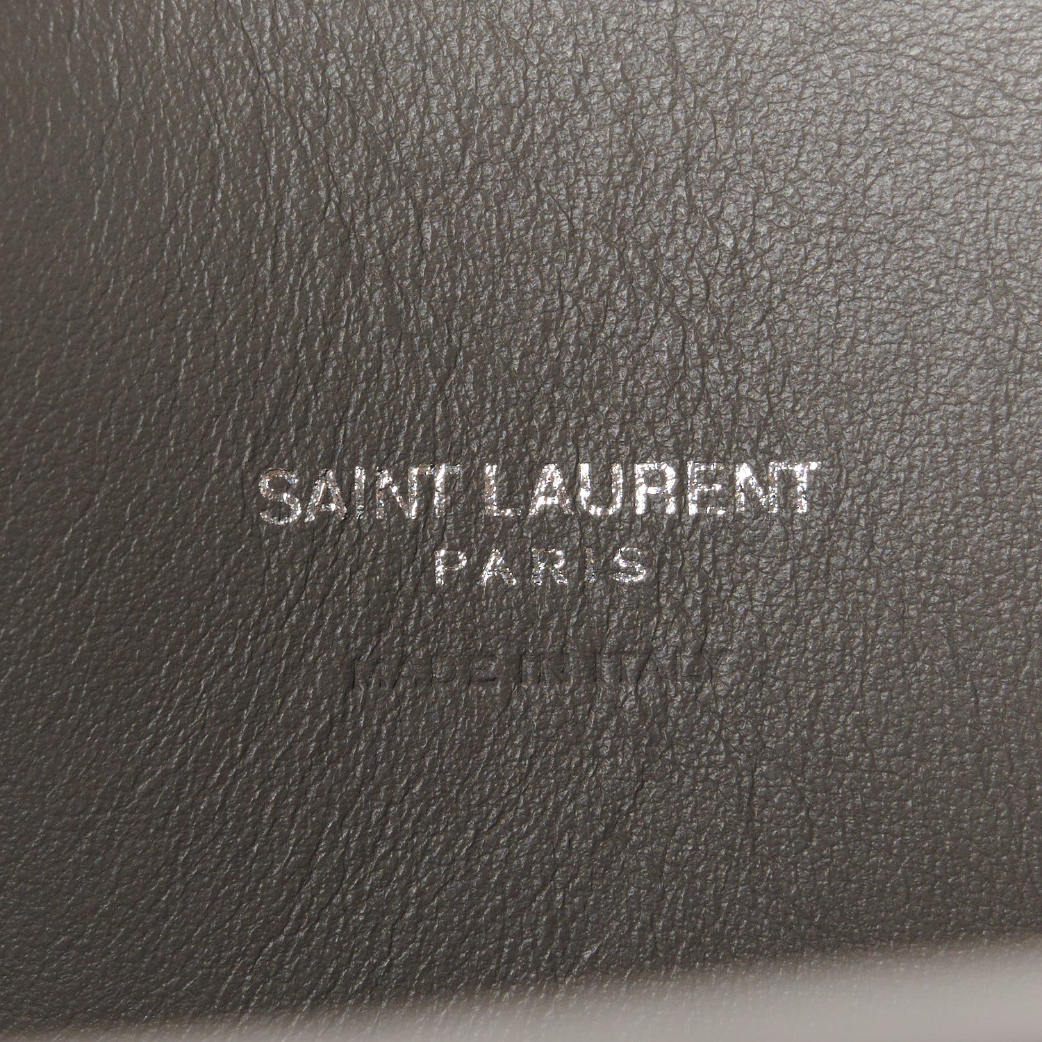Saint Laurent Grained Calfskin Small Sac De Jour Fog 6 of 10