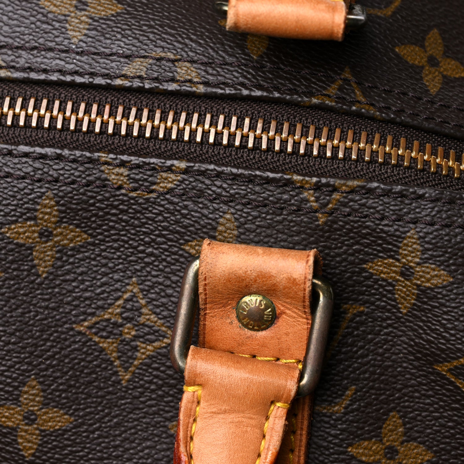 Louis Vuitton Monogram Keepall Bandouliere 55 29 of 45