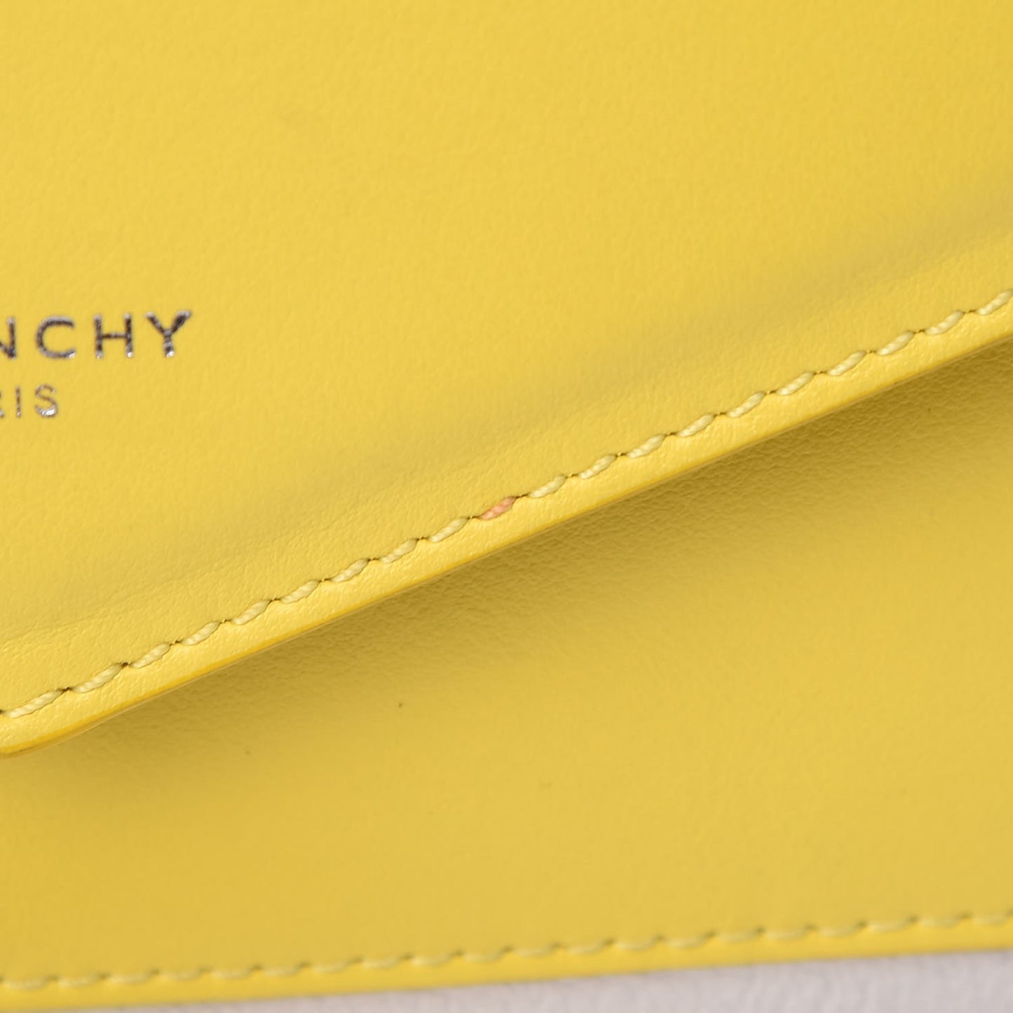 Calfskin Goatskin Duetto Crossbody Bag Yellow