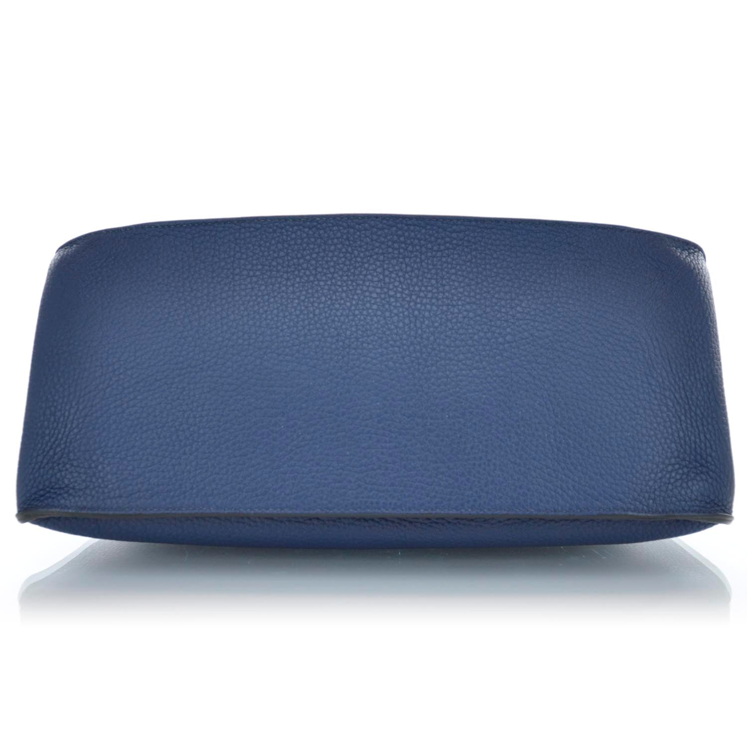 Hermes Taurillon Clemence Jypsiere 37 Bleu de Malte 6 of 9