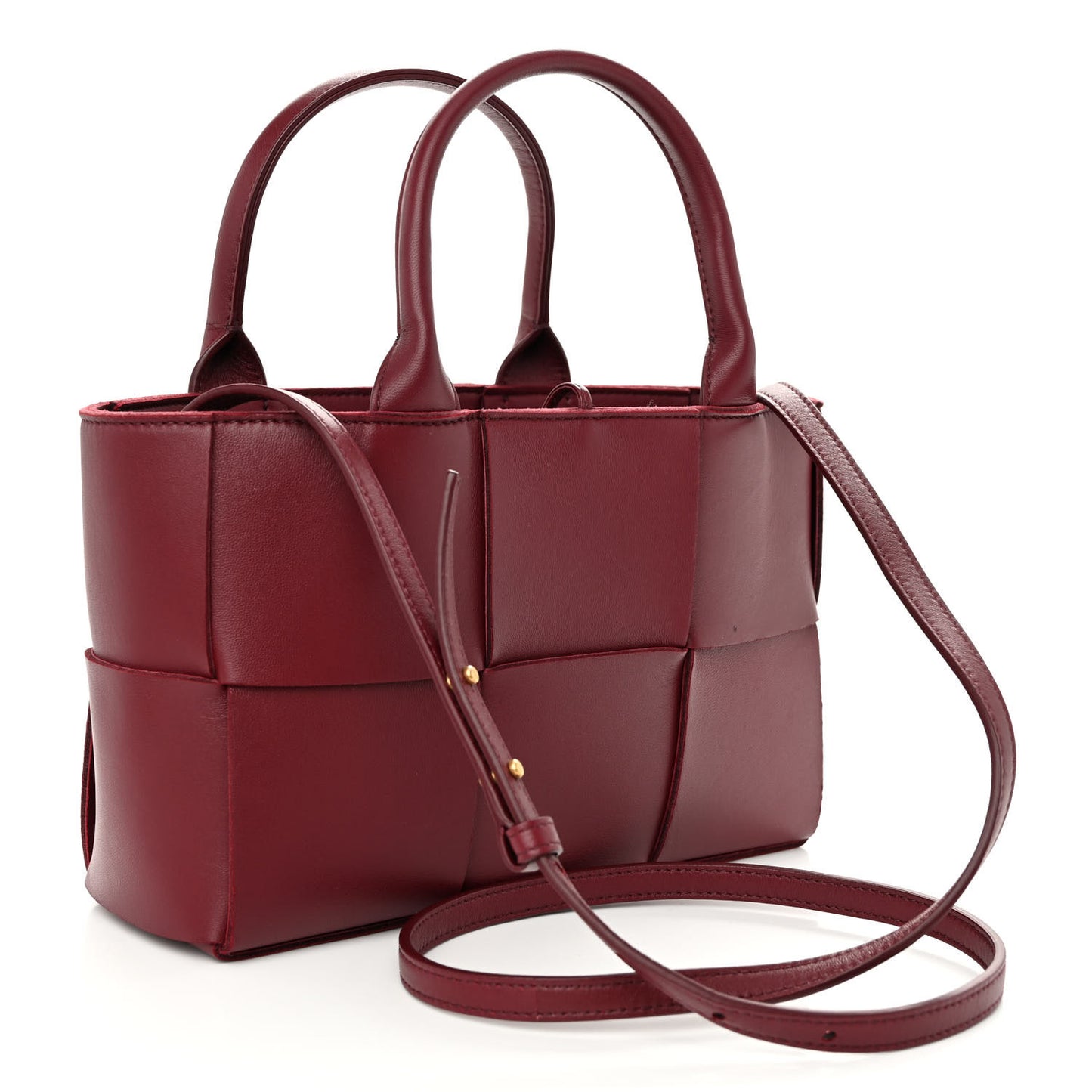 Nappa Maxi Intreccio Mini Arco Tote Barolo