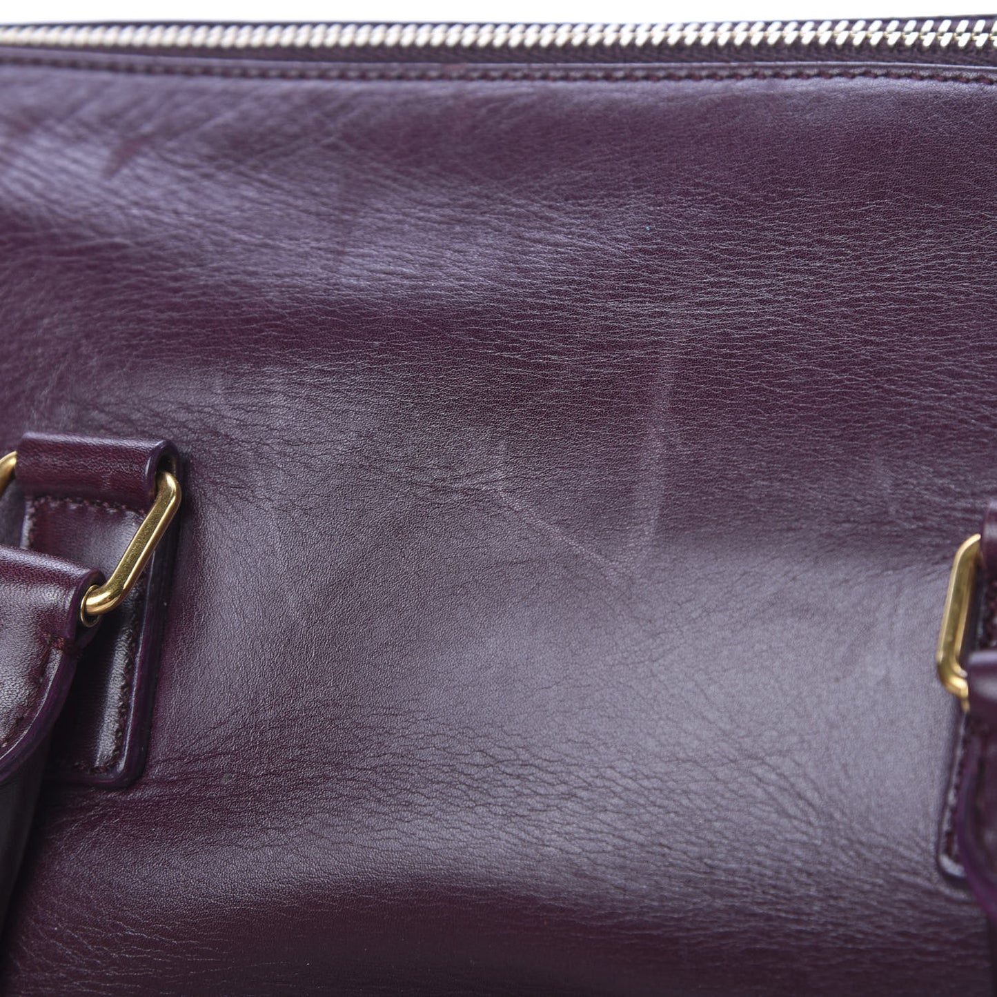 Calfskin Classic Duffle 6 Amarena