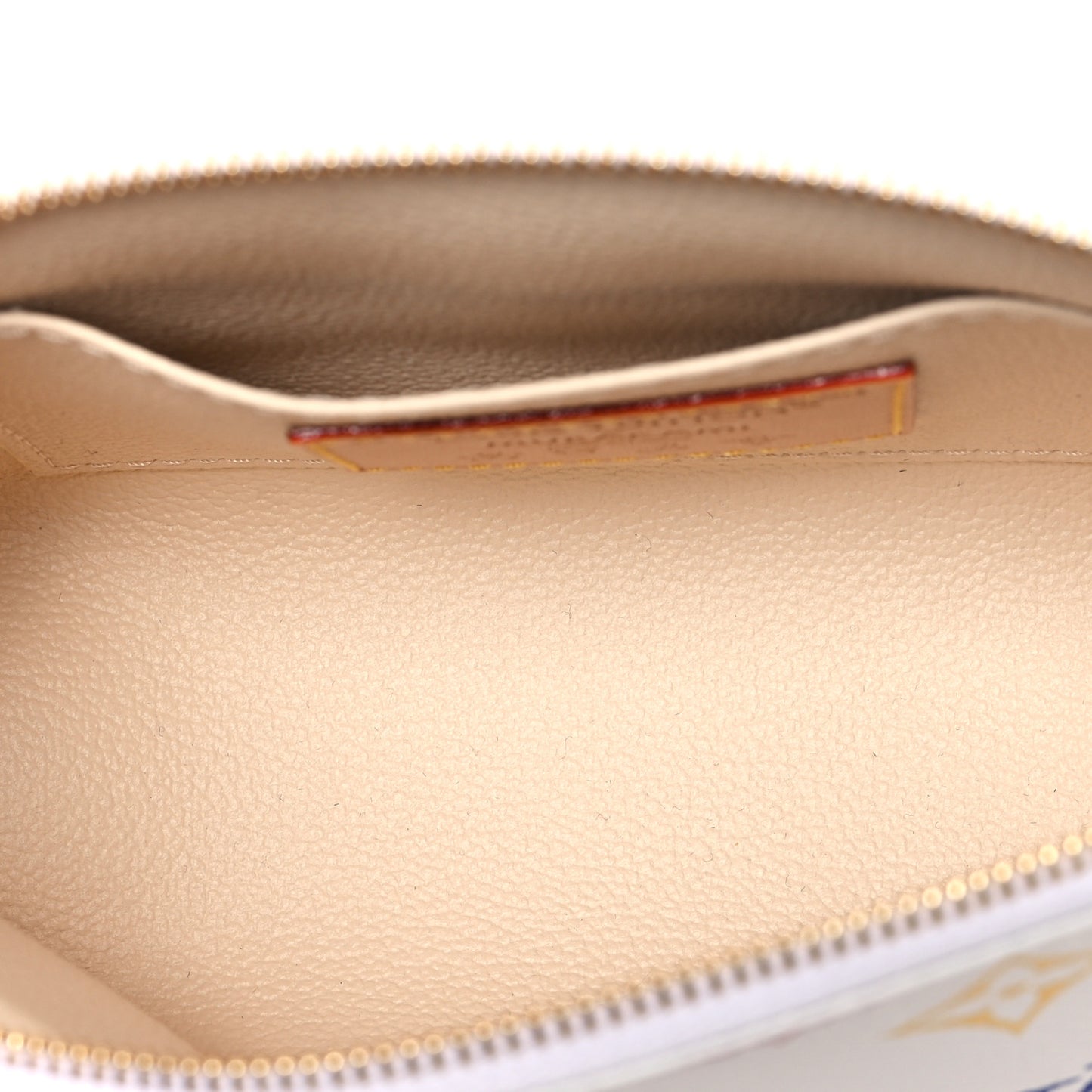 LV x TM Monogram Multicolor Cosmetic Pouch PM White