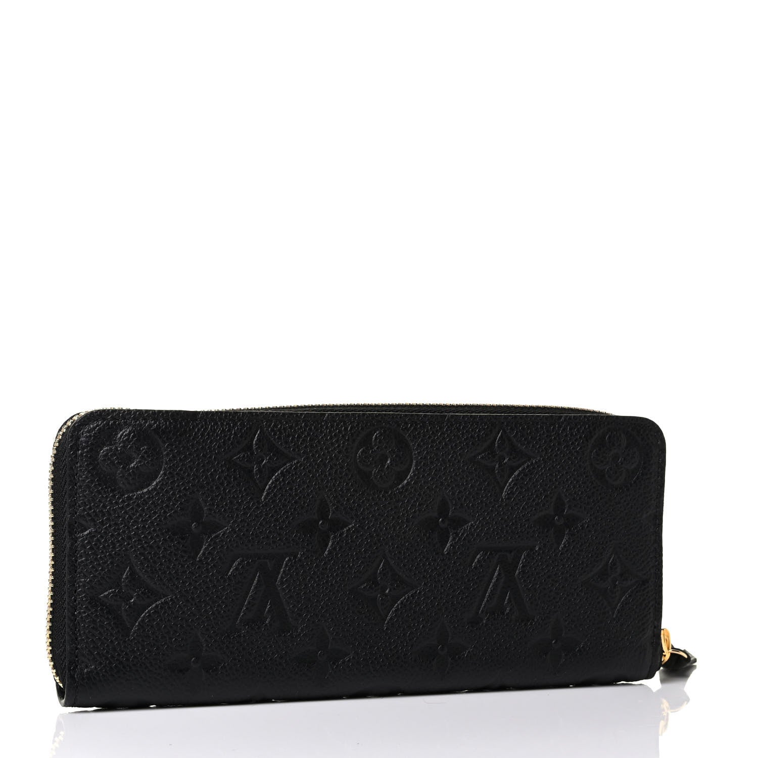 Louis Vuitton Empreinte Clemence Wallet Black 2 of 4