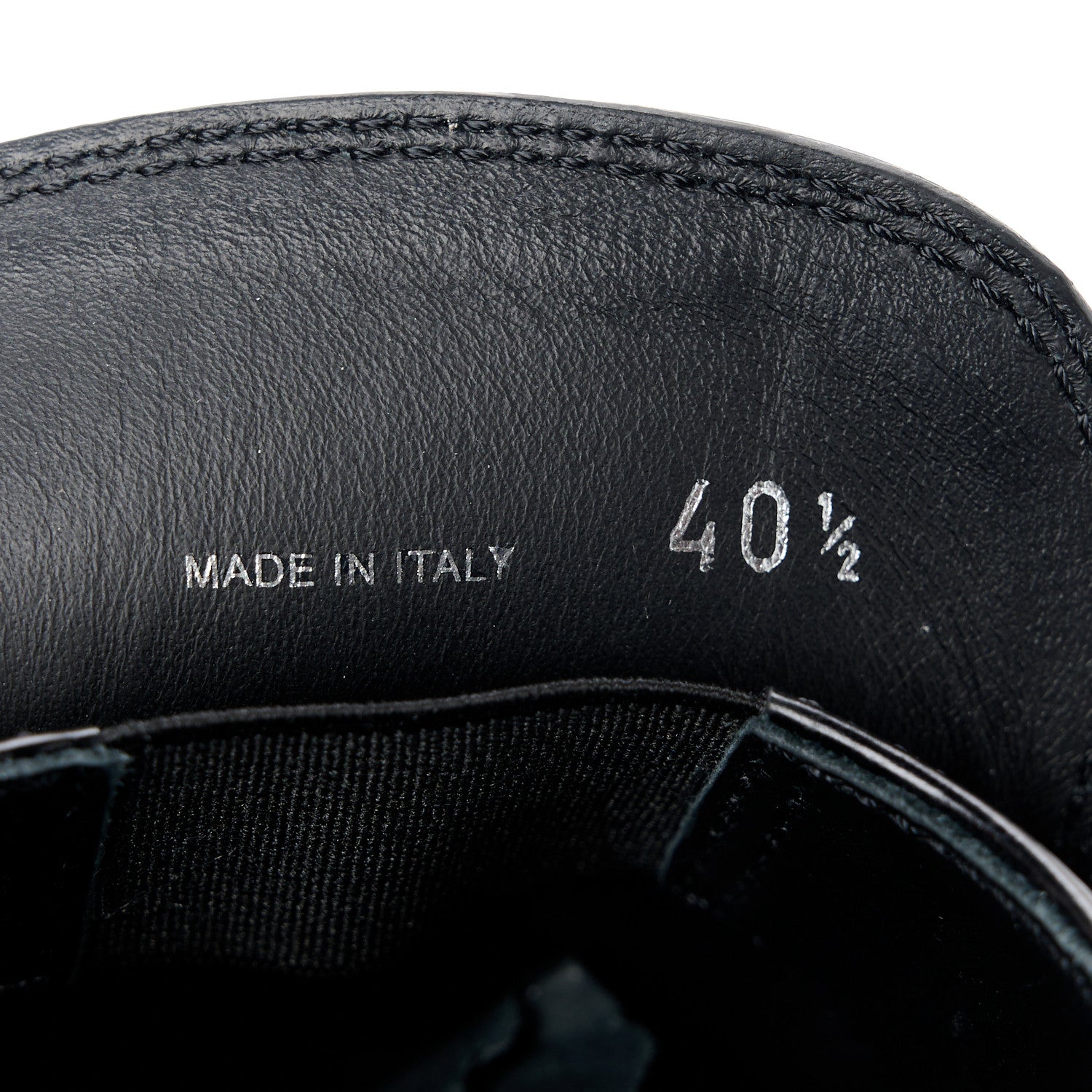 Prada Spazzolato Metal Triangle Logo 50mm Loafers 40.5 Black 8 of 11
