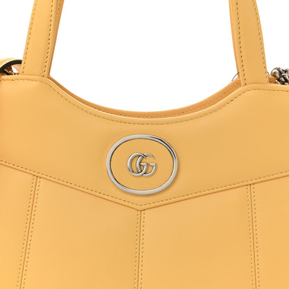 Gucci Senna Calfskin Petite GG Small Tote Bag Sunny Yellow 8 of 10