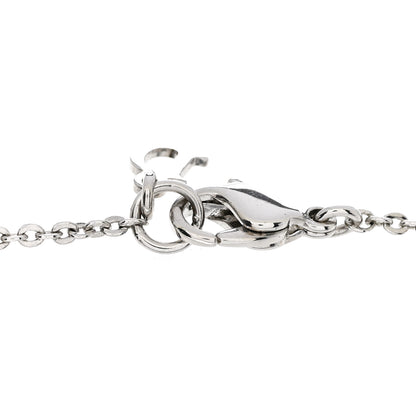 Christian Dior Crystal Logo Bracelet Silver 4 of 5