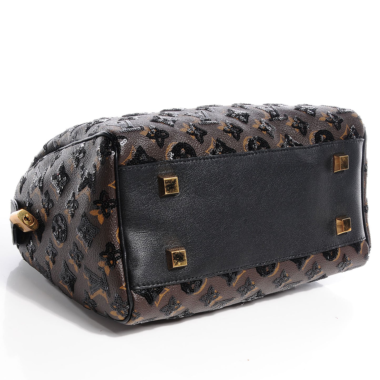Monogram Sequins Eclipse Speedy 28 Black