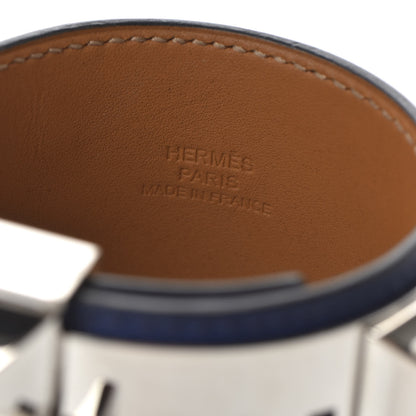 Hermes Swift Collier De Chien CDC Bracelet S Bleu Saphir 4 of 5