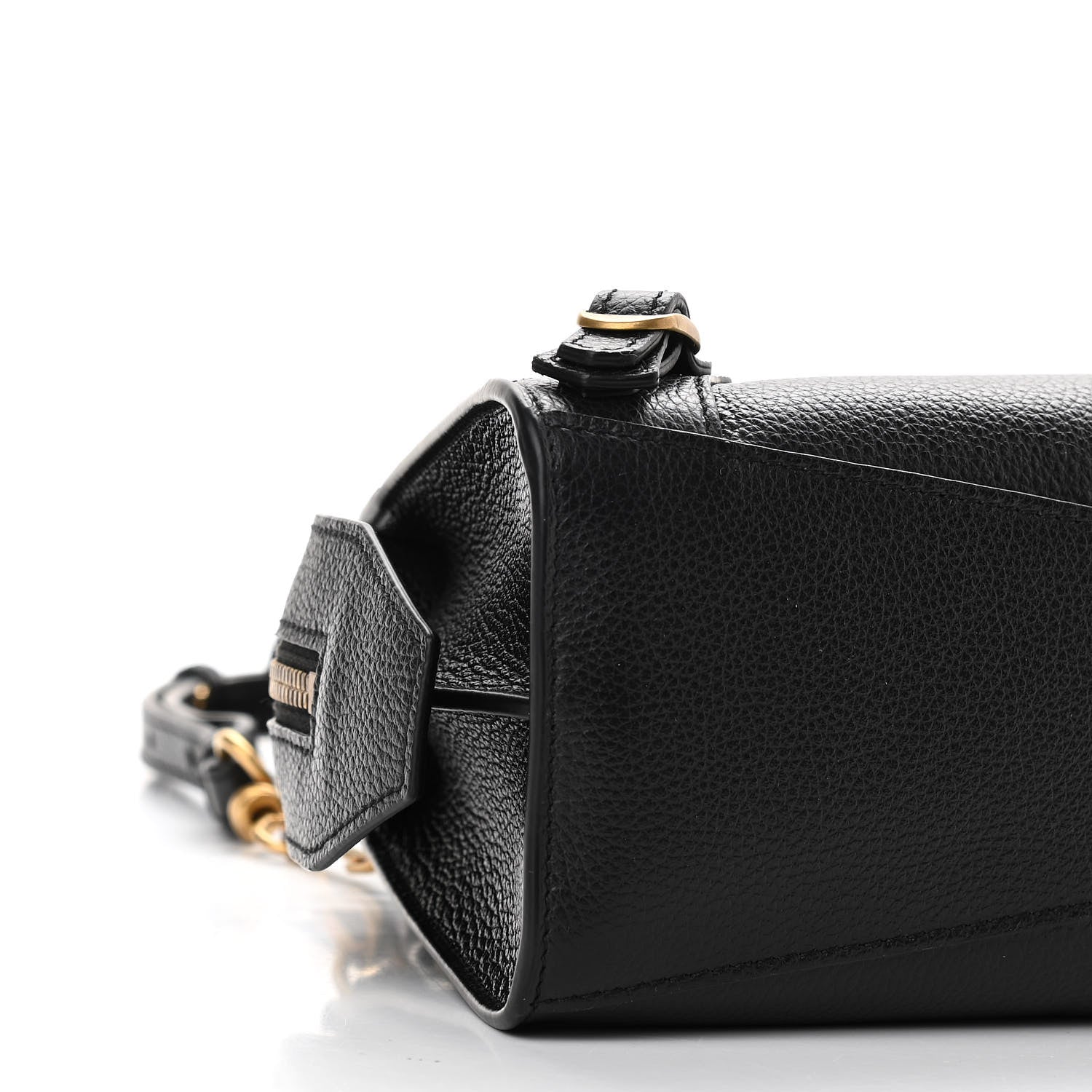 Balenciaga Grained Calfskin Neo Classic Gold Hardware Mini City Black 7 of 10